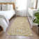 Malek Washable Floral Indoor / Outdoor Rug