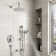 Retro Complete Shower System with Rough-in Valve