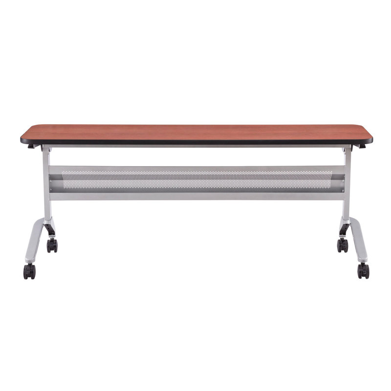 Table de formation Flip-N-Go rectangulaire, LPL, H 29 po x L 48 po x l 18 po, Noir, noir, noir, noir, Folkstone