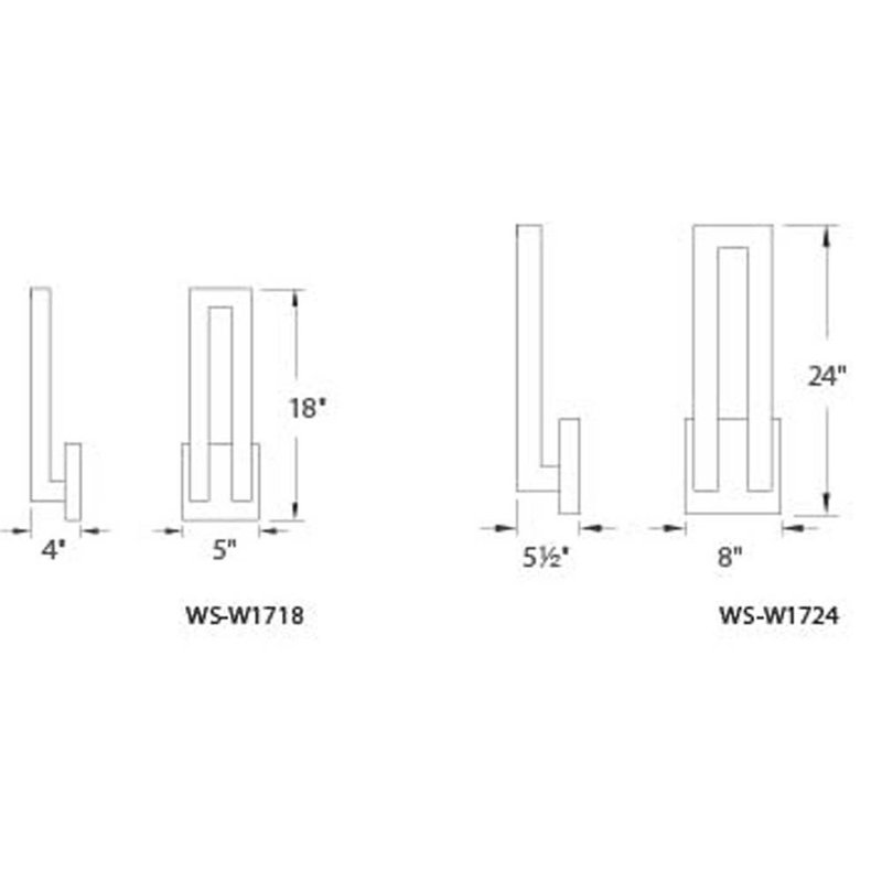 Forq Wall Light, Bronze