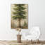 «Tall Pine Tree Forest Nature Landscape», reproduction d'art sur toile encadrée très grande-120748019-120748022-120748020
