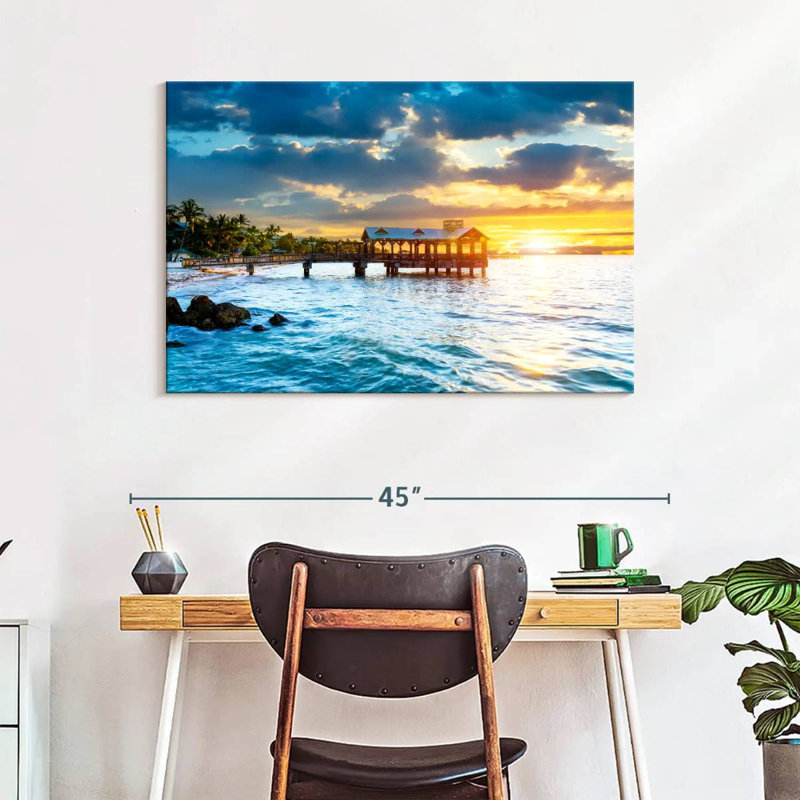 Pavillon de jardin Key West Beach, H 26 po x l 39 po
