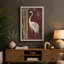 Crane Among Bamboo Japandi - Wrapped Canvas-723990248-723990259