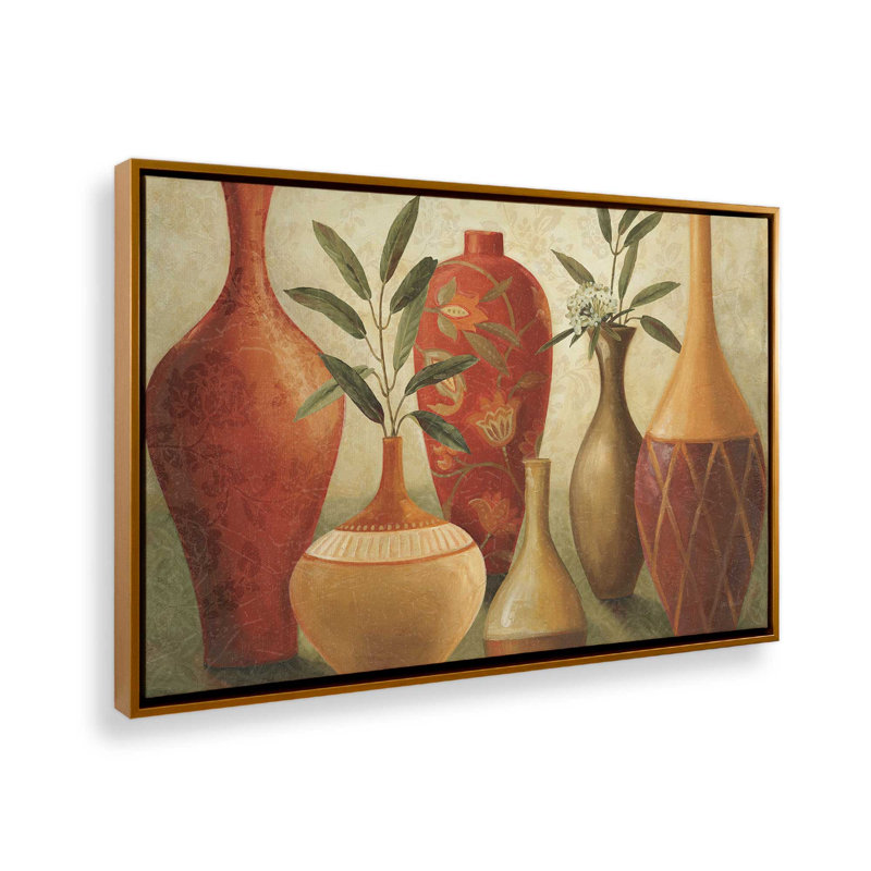 «Southern Tones I» par Lisa Audit, reproduction d'art, 18 W x 12 H, Gold, Framed Canvas