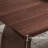 Rectangular minimalist solid wood dining table-574612974