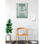 «Vintage Bathroom Inspired Renew Green Sink», reproduction d'impression sur toile tendue-1413896210
