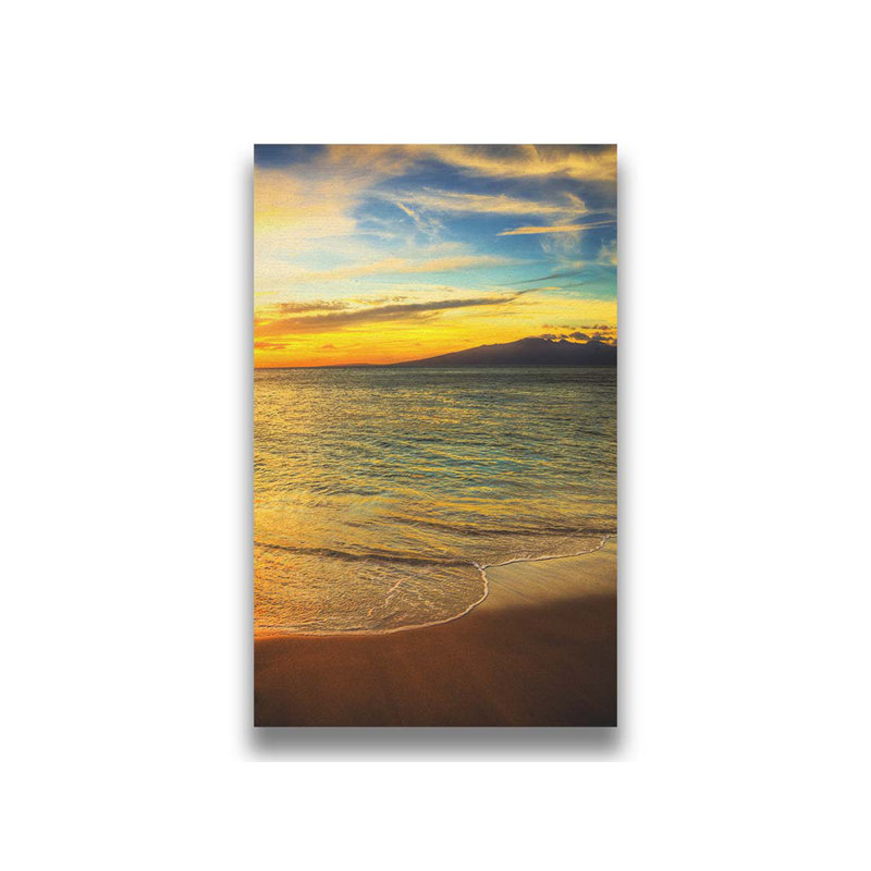 Maui Sunset II par Kelly Wade. Toile giclée sur toile, H 30 po x l 45 po x P 1,5 po
