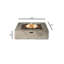 12" H Concrete Outdoor Fire Pit Table-1369822307-1369822239