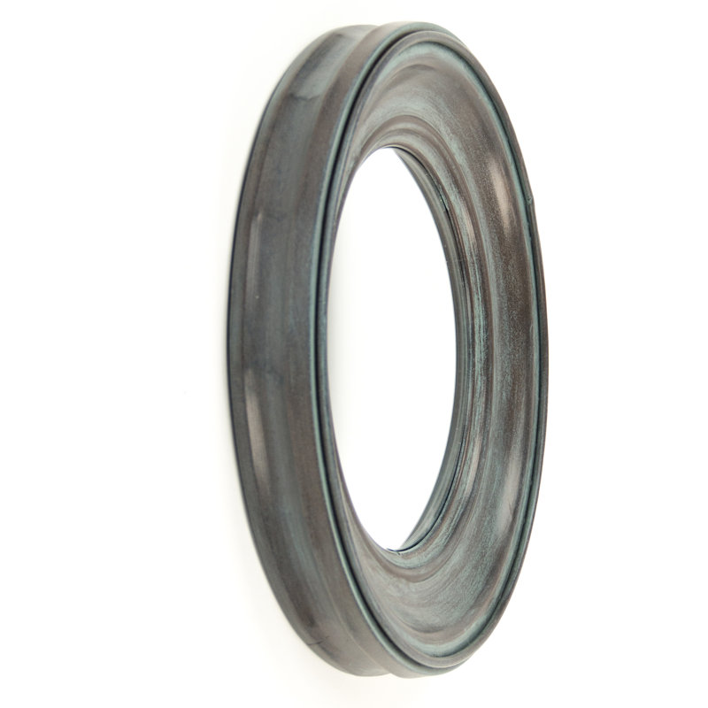 Cerne Convex Metal Wall Mirror, 12.5" H x 12.5" W