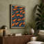 Swimming Fish Pattern Coastal - Wrapped Canvas-766556608-766556609