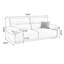 Causeuse-coussin verte standard 100% polyester-1253986290