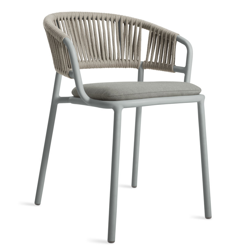 Mate Outdoor Dining Armchair, Toohey Breezy Blue