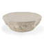 Tyrel - Table basse moderne en béton beige