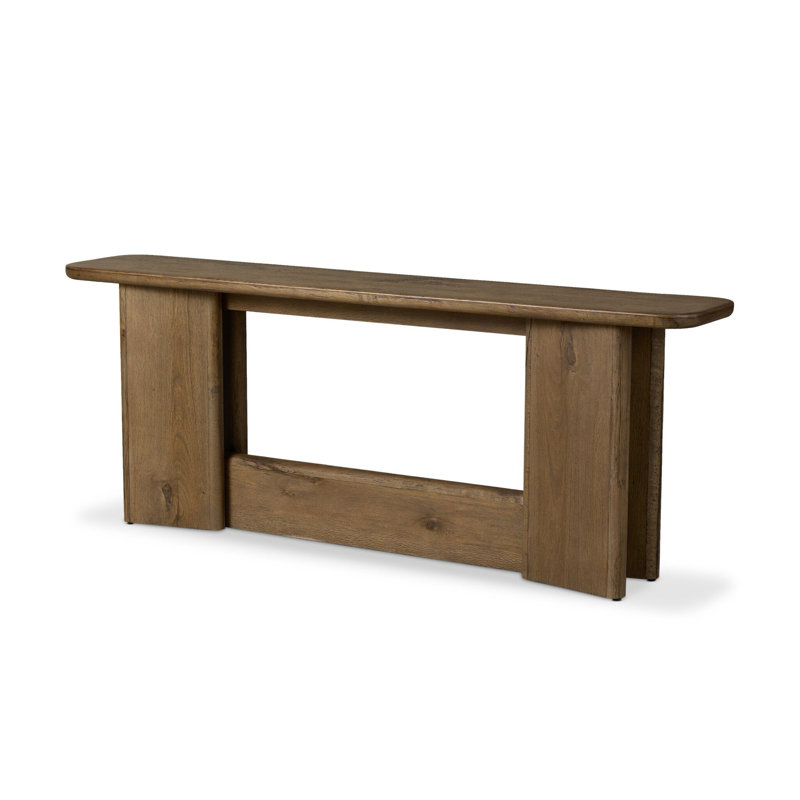 Nadine Console Table, Toasted Oak Veneer