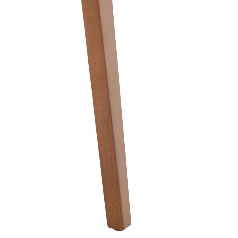 Tabouret d'appoint empilable Navid, Noyer