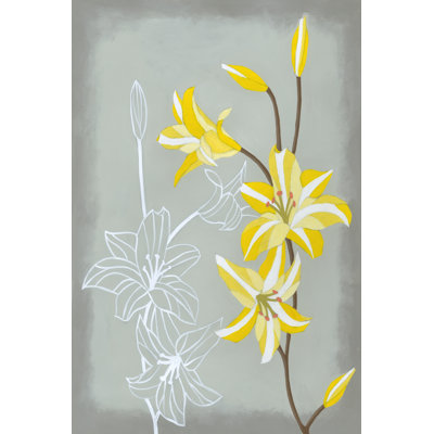 Floral Echo II by Vanna Lam - Wrapped Canvas Print