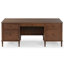 Bureau en bois 5 tiroirs Nantwich-1048867205