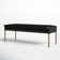 Madge Polyester Blend Upholstered Bench