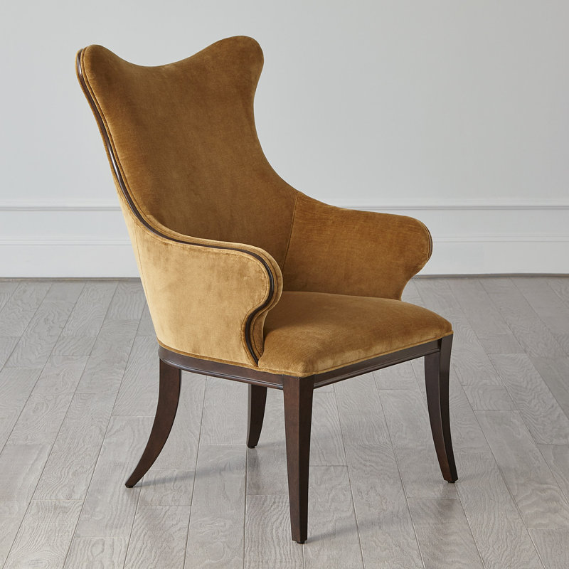 Evelyn Butterfly Chair, Toast Velvet
