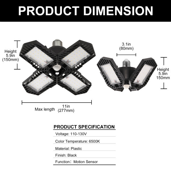 Dimensions du produit