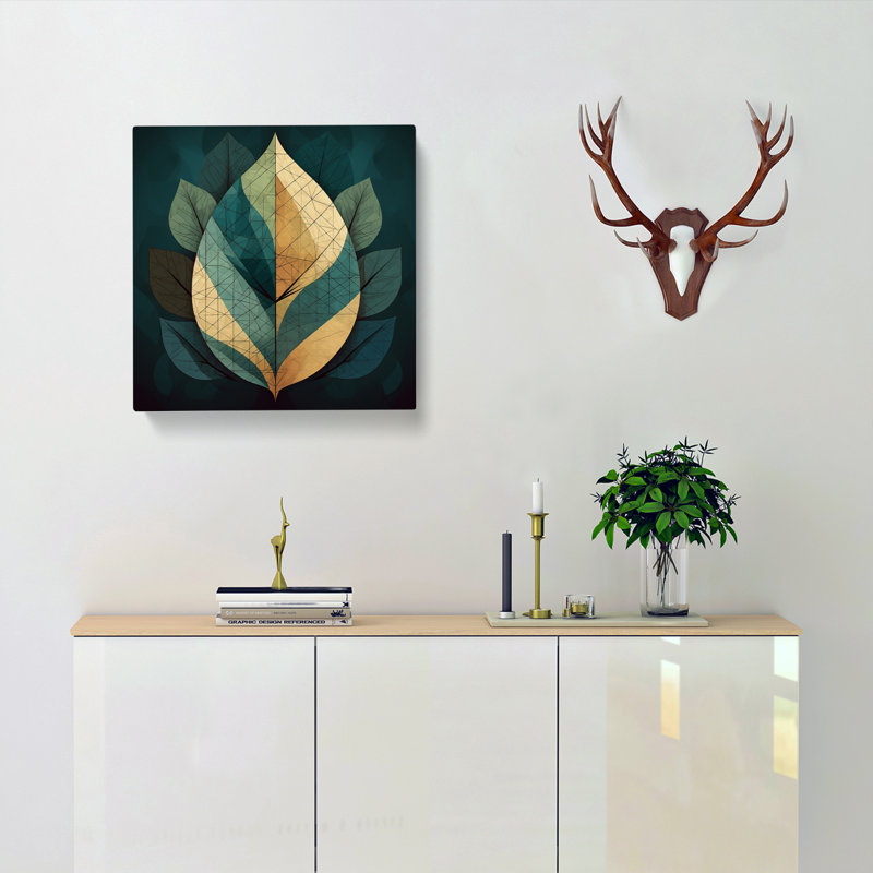 Leaf Geometric No.2 - Print