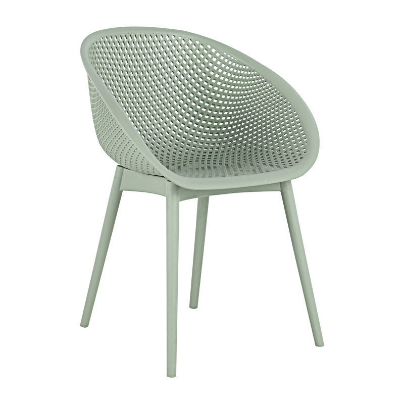 Ensemble de 2 chaises longues Modern, Pale Green
