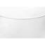 Table de chevet chic en métal blanc avec table de chevet moderne pour le décor de chambre à coucher avec concept d'économie d'espace