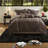 Cozy Micro Corduroy Bedding Sets Queen, Modern Rustic Home Comfort