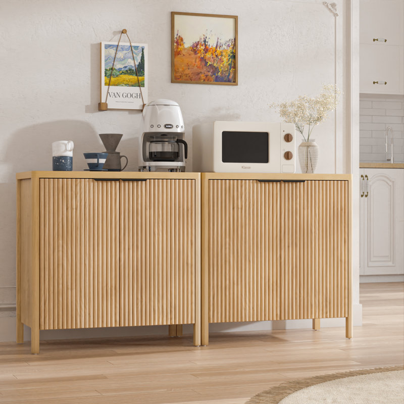 31.5"W  Modern Sideboard with Adjustable Shelf