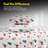 Printed Holiday 4Pc Sheet Sets, Easy Care, Soft & Wrinkle-Resistant Holiday Bedding - Holiday Cookies, Full-117002912