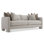 Plush Upholstered 94.5'' Sofa