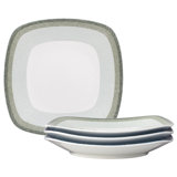 Assiettes à salade carrées Noritake Colorscapes Layers, 8 1/4 po