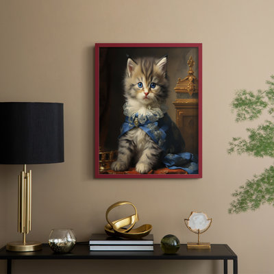ANIMALS Series CLXII - reproduction encadrée de qualité supérieure - prête à être accrochée - aucun clou requis