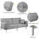 3 Seater Reclining Sleeper with 3 Adjustable Back Angles