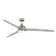 Artiste 72"  3 - Blade Outdoor LED Propeller Ceiling Fan with Wall Control and Light Kit Included
