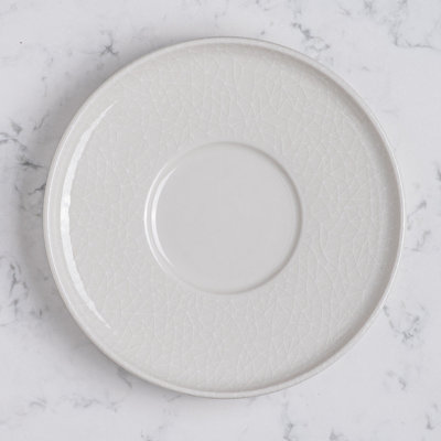 Porcelain Privilege Gourmet Flat Plate | White | Pack of 6 | 11"