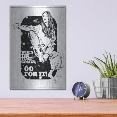 Trinx «Go For It» par TM Borenstein, art mural en métal