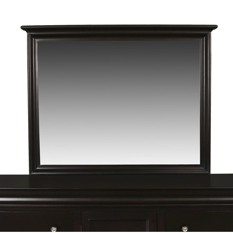Miroir de commode rectangulaire Wellington
