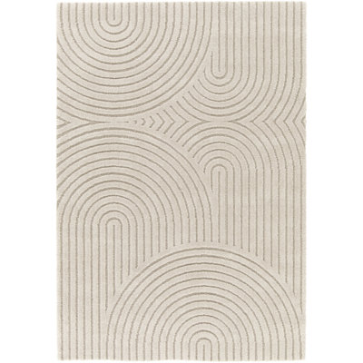 Tapis gris anthracite moderne Caserio