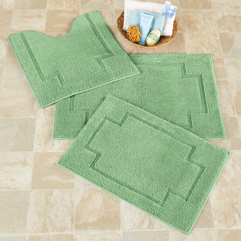 Cihat Non-Slip Bath Mat, Rose