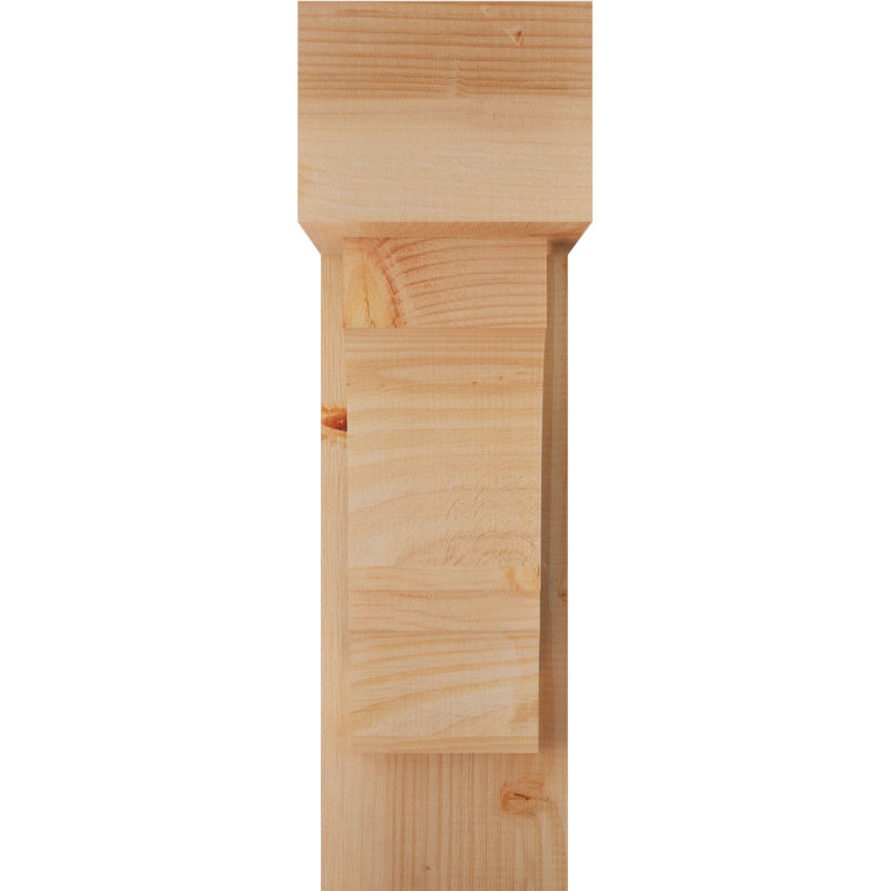 Support de bloc Balboa avec entretoise décalée, 28 x 20, Sapin Douglas de l 8 po (scié brut)