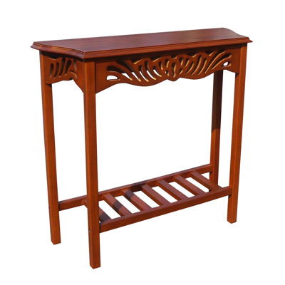 Console d’entrée acajou Ocampo