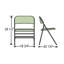 Chaise pliante rembourrée 1300 Series-14719665