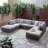 Ansonia Outdoor 8 Piece Sectional Seating Group with Cushions