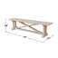 Banc en bois Rothsay