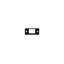 Deltana SP2753U19 Strike Plate, Deadbolt, 2-3/4" x 1-1/4" in Paint Black