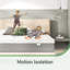 Matelas en mousse viscoélastique gélifiée 10 po-1568589495