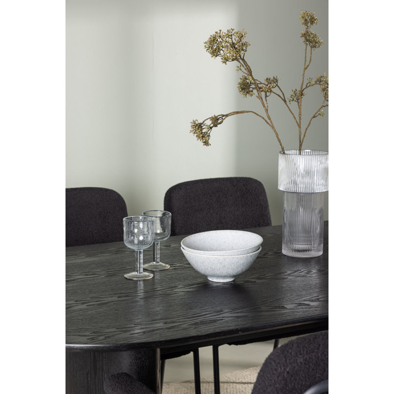 Camacho 4 - Person Dining Set, Black