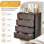 Armoire de rangement à 5 tiroirs en bois robuste-274719051