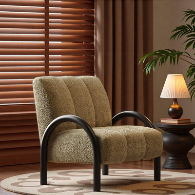 Chaise de loisir simple style Mid-Century.